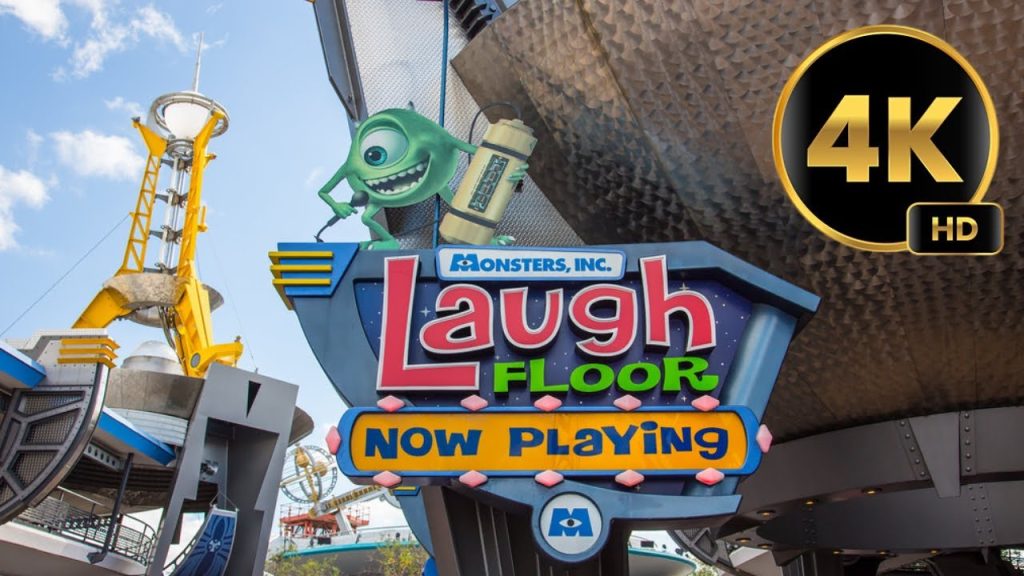 Monster’s Inc Laugh Floor 4KHD 60fps Full Show Tomorrowland in Magic Kingdom