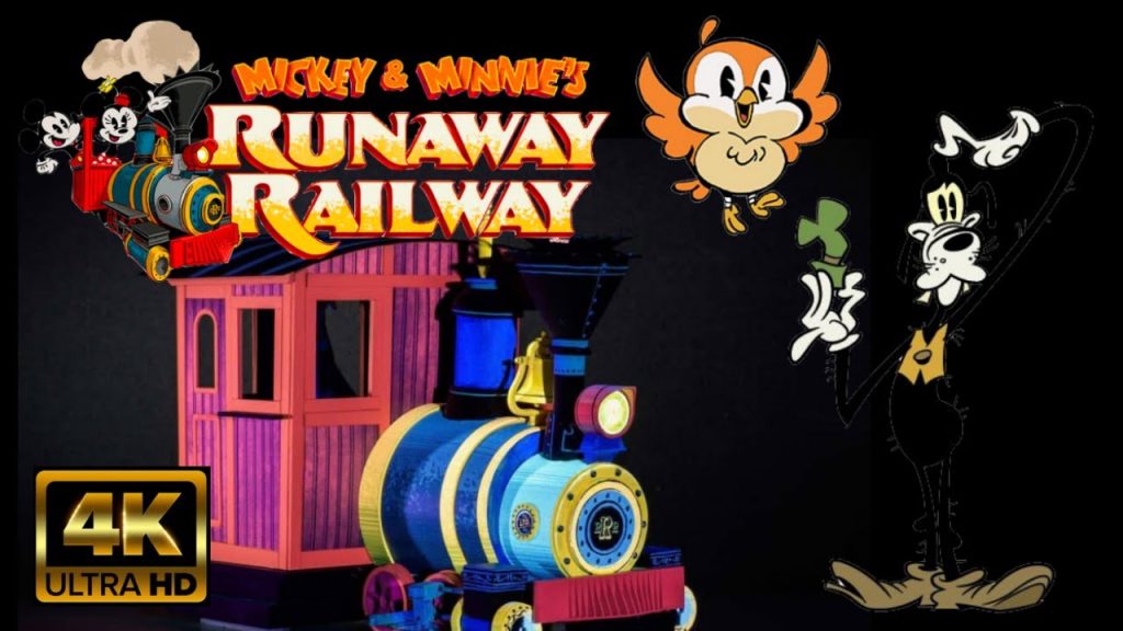 Mickey & Minnie’s Runaway Railway | 4K HD | Hollywood Studios | Walt Disney World