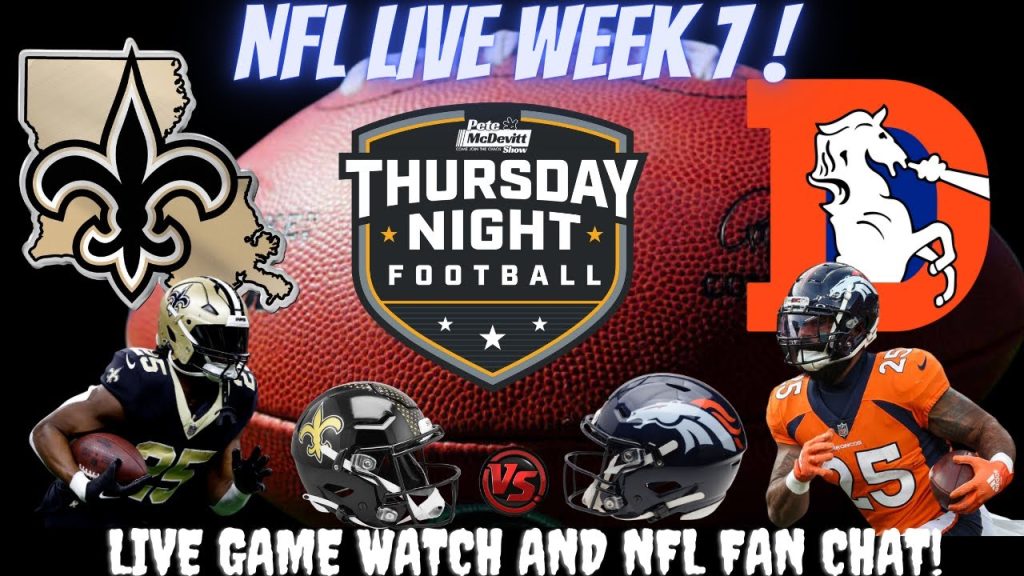 Denver Broncos vs New Orleans Saints || Broncos vs Saints LIVE!