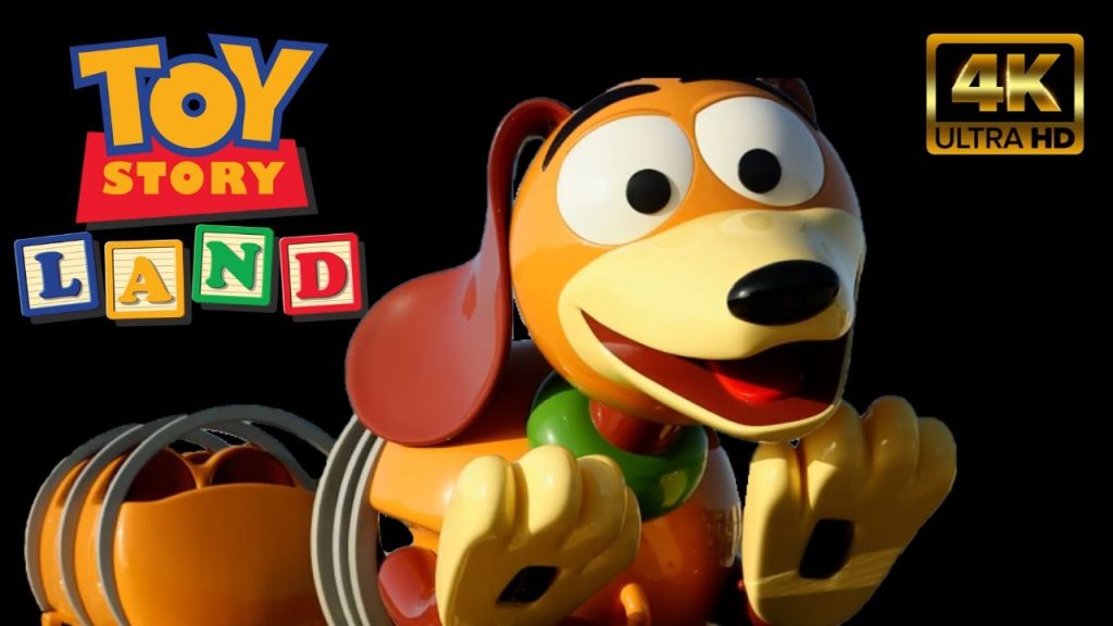 Slinky Dog Dash |  4K POV – LAST ROW Full ride Attraction  | Toy Story Land  Hollywood Studios