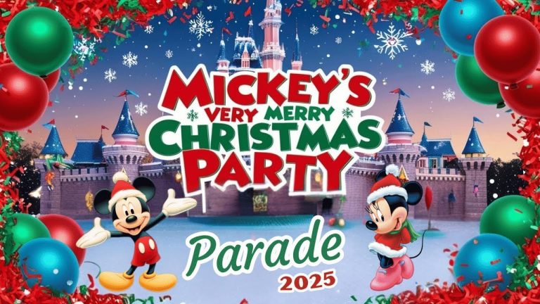 2025 MVMCP Christmas Parade “Disney Once Upon A Christmastime Parade” 8K Color
