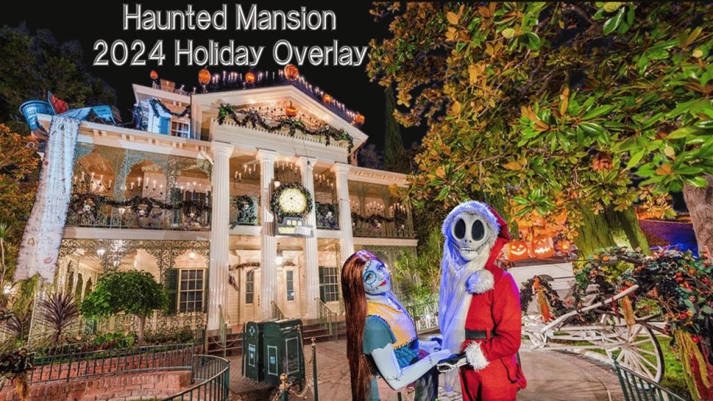 Disneyland Haunted Mansion Holiday Overlay 2024