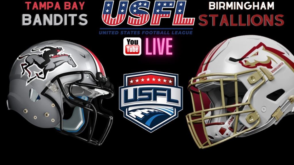 Birmingham Stallions vs Tampa Bay Bandits 🔴USFL Live Game || Live Football
