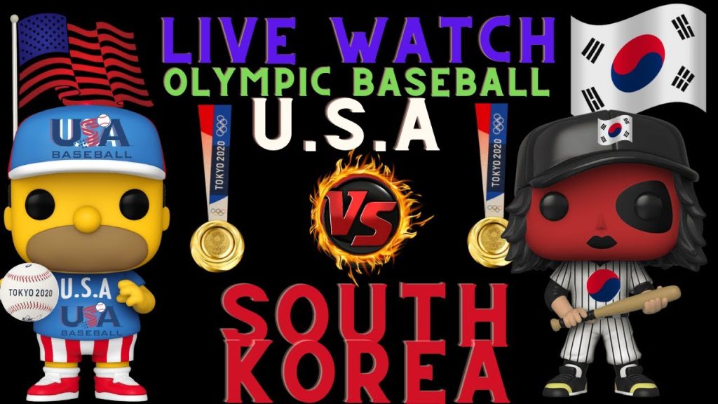Tokyo Olympics 2021: ⚾USA Baseball vs. South Korea, LIVE WATCH