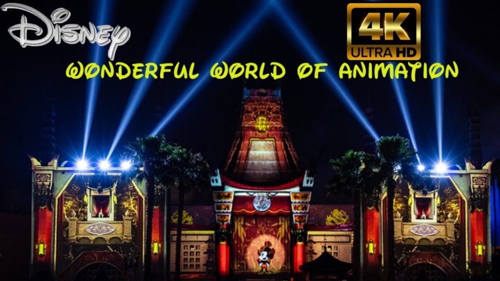 Wonderful World of Animation – 4K POV Full Show Attraction  – Hollywood Studios Fireworks