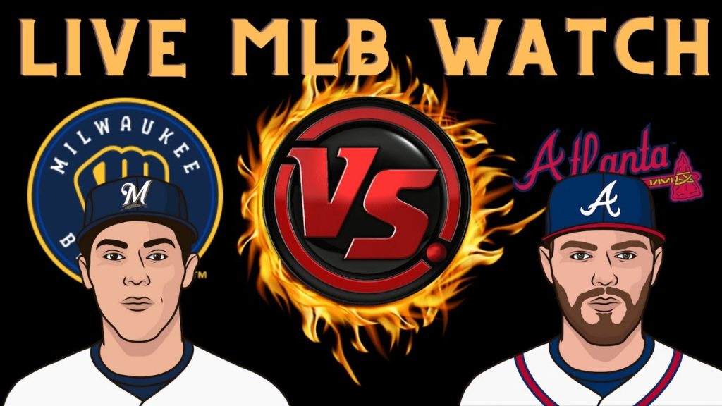 Brewers VS Braves ⚾LIVE MLB Watch ⚾Reaction-Chat Interaction MILvsATL
