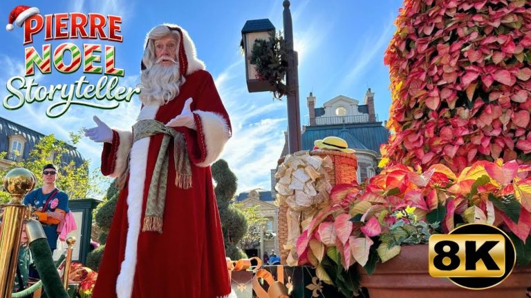 Disney Epcot Santa Père Noël 8K ~ 2025