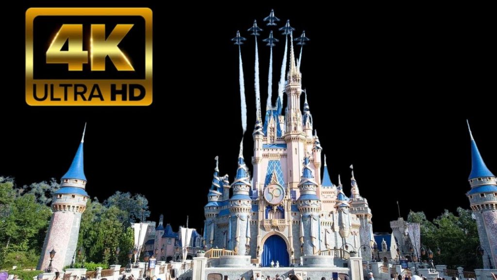 Fourth of July 2023 Magic Kingdom United States Air Force Fly Over