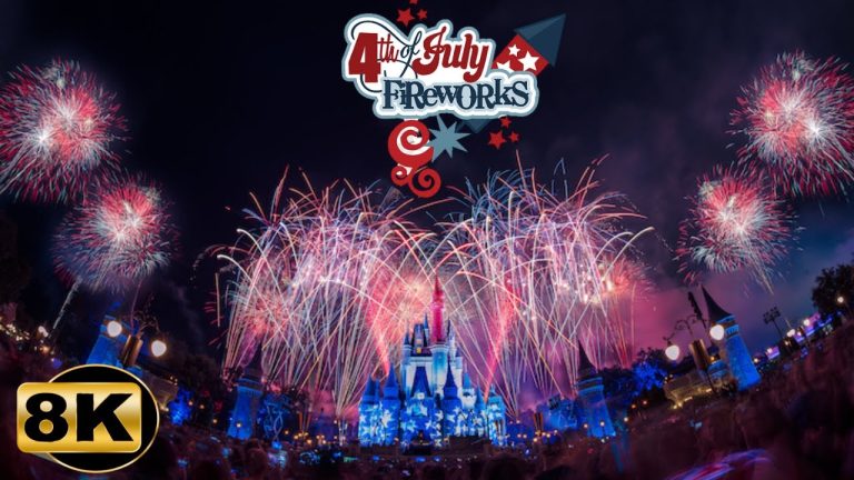 Stunning 8K Disney Fireworks Illuminate 2025 Independence Day