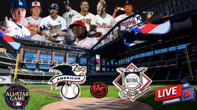 MLB ALL STAR GAME 2024 Texas 🔴 LIVE ⚾ WATCH & REACTION