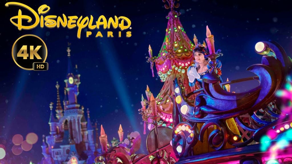 Disneyland Paris Mickey’s Dazzling Christmas Parade 2024 in 4K