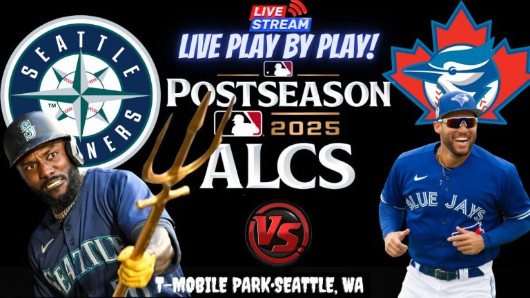 Seattle Mariners vs Toronto Blue Jays ⚾🔥 Live ALCS Playoffs GAME 4 Play-by-play Watch!