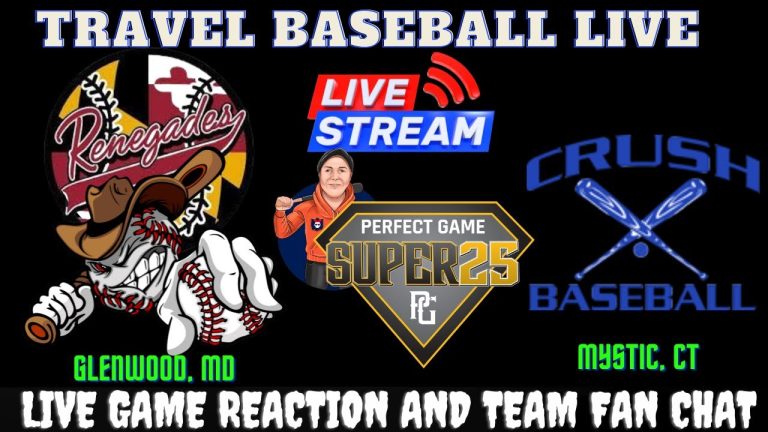 Perfect Game Super 25 New England Regional 🔴⚾ LIVE WHC Renegades vs CT Crush 15U