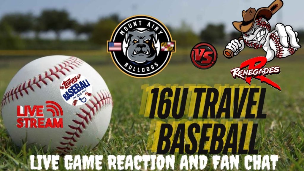 Baseball Live ⚾ 16U Mount Airy Bulldogs vs WHC Renegades Black