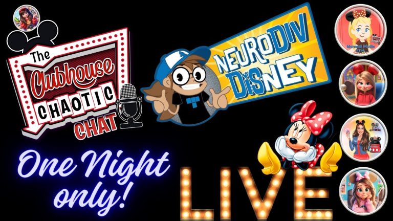 Disney Live Show ~ Clubhouse Chaotic Chat ~ Neurodiv Disney