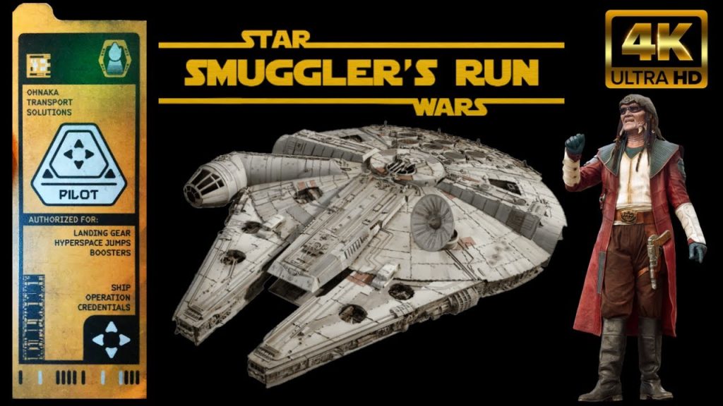 Millennium Falcon: Smugglers Run 4K POV Full Ride Attraction: Galaxy’s Edge Disney Hollywood Studios