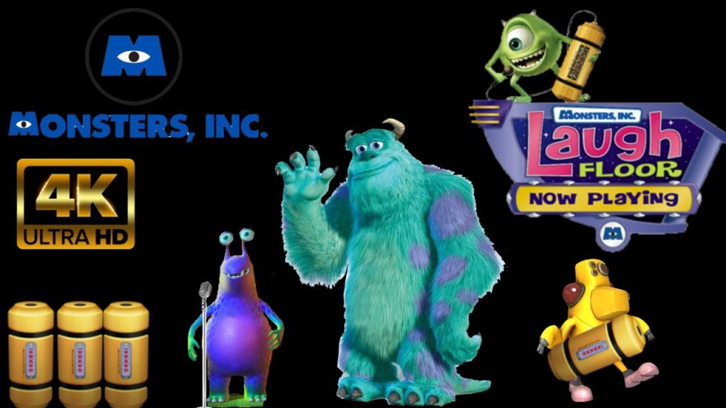 Monster’s Inc Laugh Floor | 4K HD Full Attraction | Tomorrowland Magic Kingdom | Walt Disney World