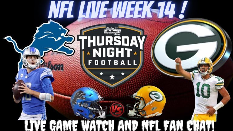 Detroit Lions vs Green Bay Packers 🔴LIVE NFL Watch & FAN CHAT | Packers vs Lions | Packers vs Lions