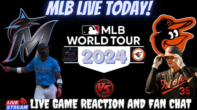 Baltimore Orioles vs Florida Marlins  ⚾🔥 Live MLB Play-by-play Watch!