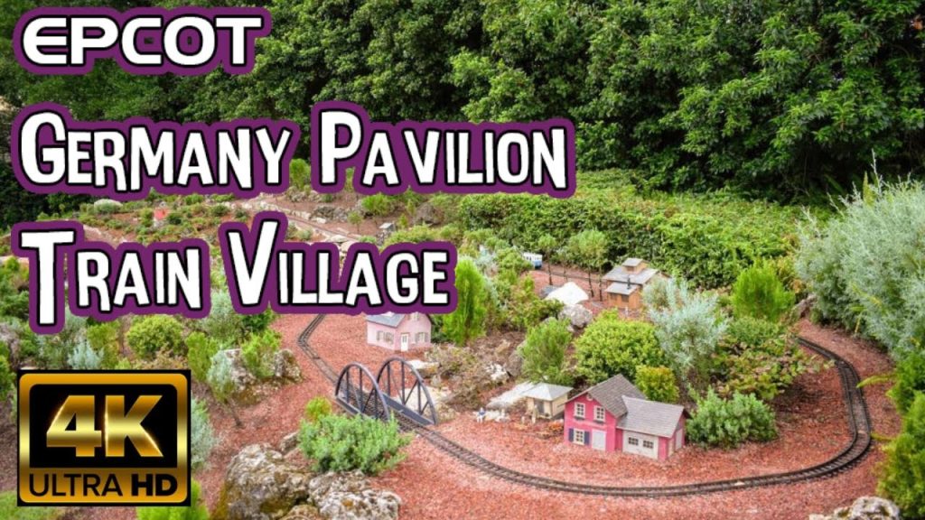 Epcot Germany Pavilion Miniature Train Village | 4K POV Walk | Epcot World Showcase: Walt Disney