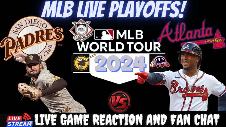 Atlanta Braves vs San Diego Padres ⚾🔥 Live MLB Wildcard Play-by-play Watch!