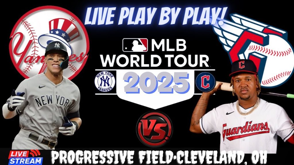 Yankees vs Guardians ⚾ Live Play Reaction Guardians vs Yankees