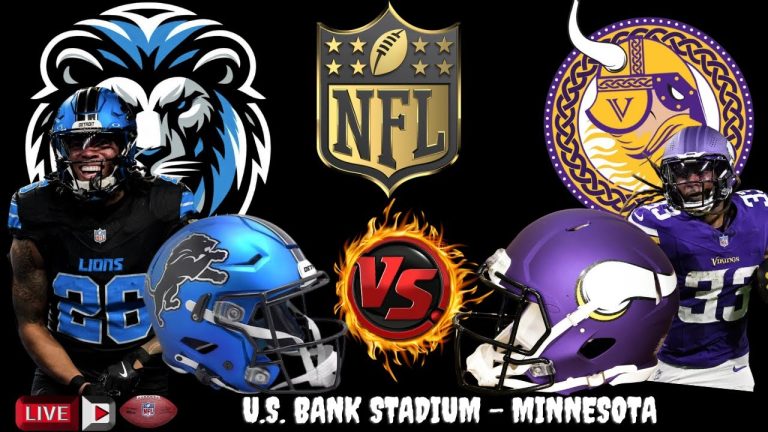 Vikings vs Lions: The Christmas Day Showdown LIVE