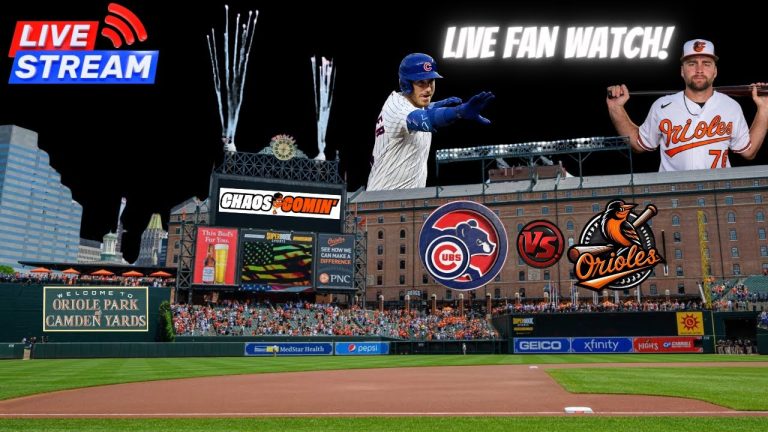 Baltimore Orioles vs Chicago Cubs ⚾🔥 Live MLB Play-by-play Watch!
