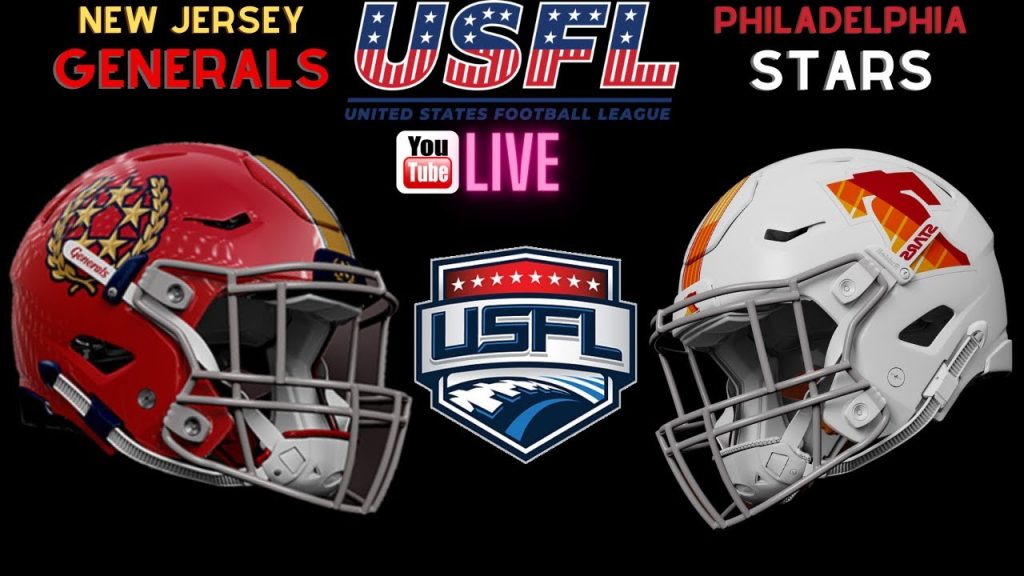 New Jersey Generals vs Philadelphia Stars 🔴USFL Live Game || Live Football