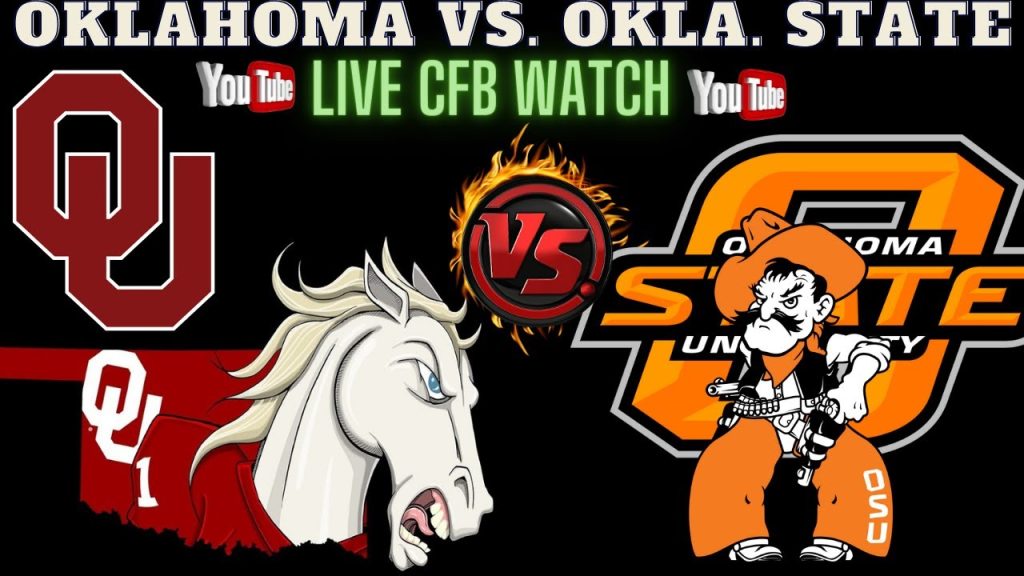 Oklahoma Sooners vs Oklahoma State Cowboys 🔴LIVE Watch CFB 🏈OUvsOSU 🏈Play By Play || OUVSOSU