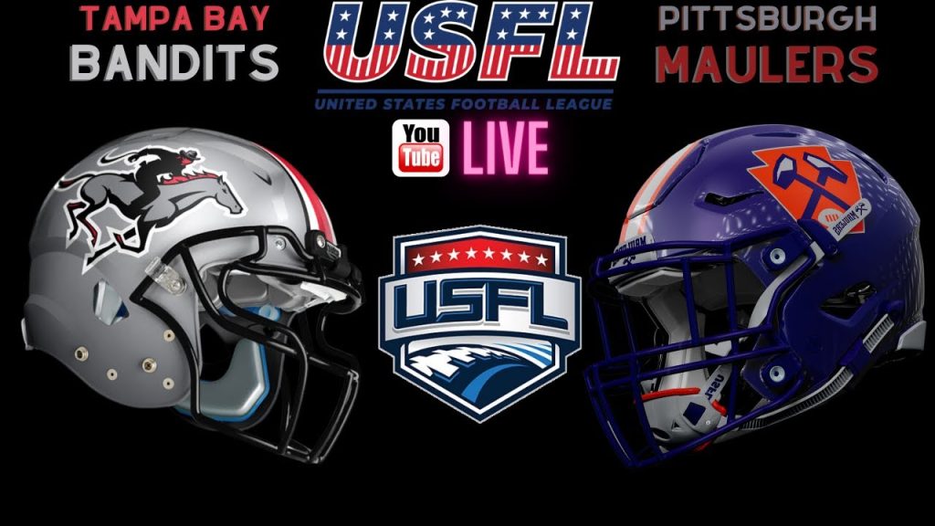Pittsburgh Maulers vs Tampa Bay Bandits 🔴USFL Live Game || Live Football