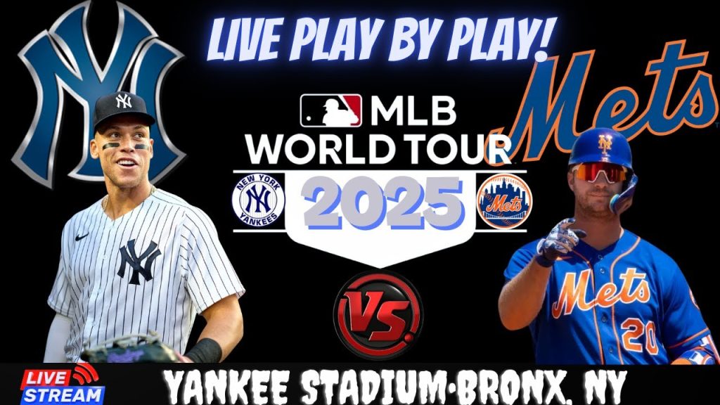 Yankees Battle Mets: Live MLB Reaction & Play-by-Play