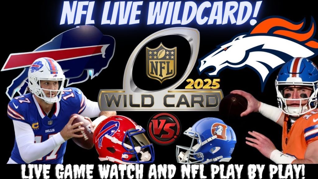 Buffalo Bills vs Denver Broncos 🔴 AFC Wildcard 🔴LIVE NFL Football