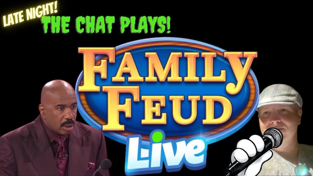 Family Feud Game Night LIVE INTERACTIVE GAME – Chat Challenge – Chat vs CHAT!!
