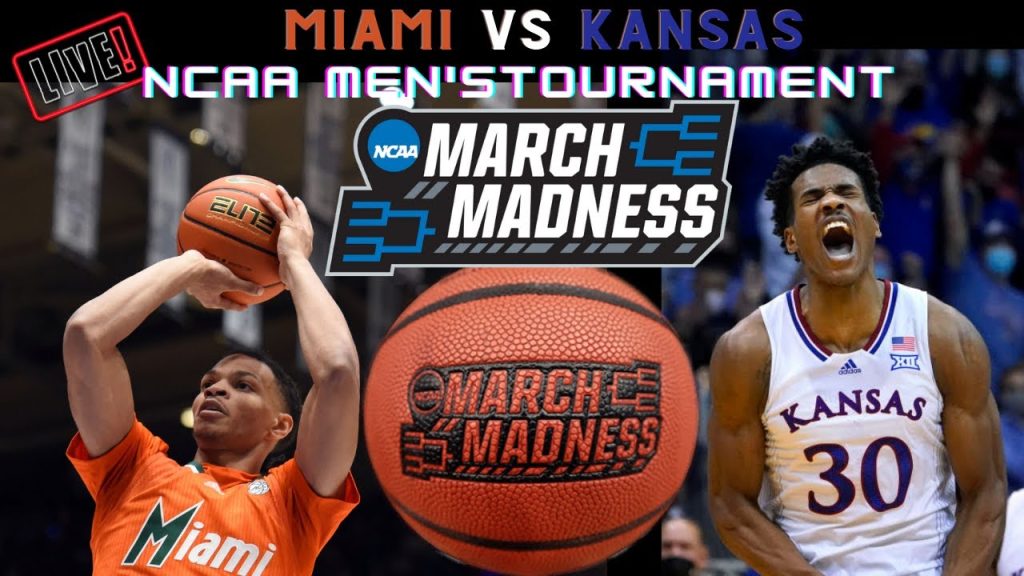 Miami Hurricanes vs Kansas Jayhawks Live 🏀 2022 NCAA Men’s Basketball Tournament | Elite 8