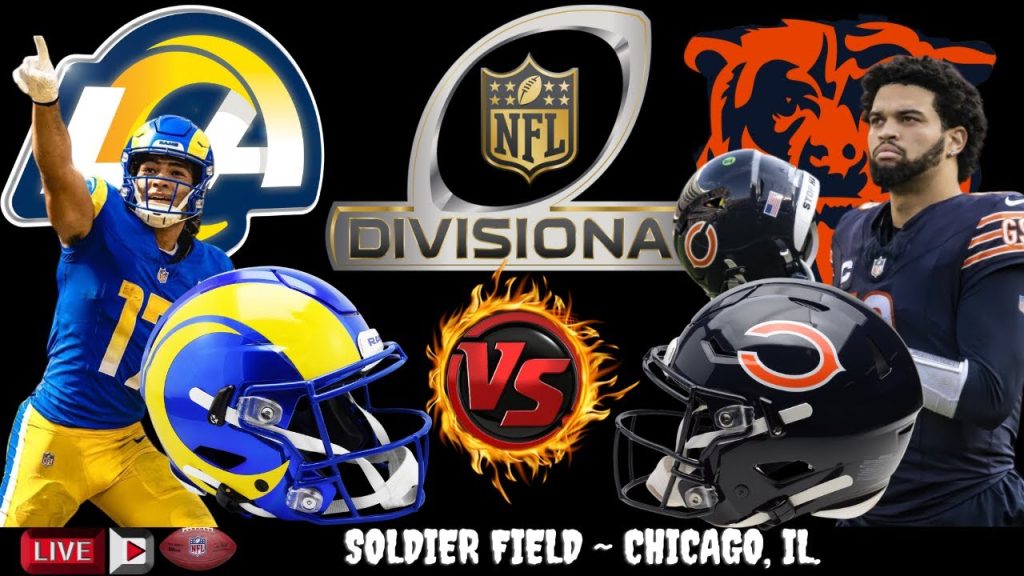 Bears vs Rams LIVE: NFL DIVISIONAL PLAYOFFS 2025