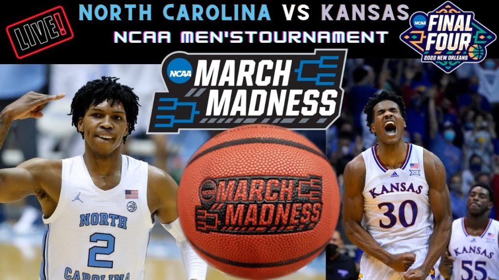 North Carolina Tarheels vs Kansas Jayhawks Live 🏀 2022 NCAA Men’s Basketball Tournament Championship