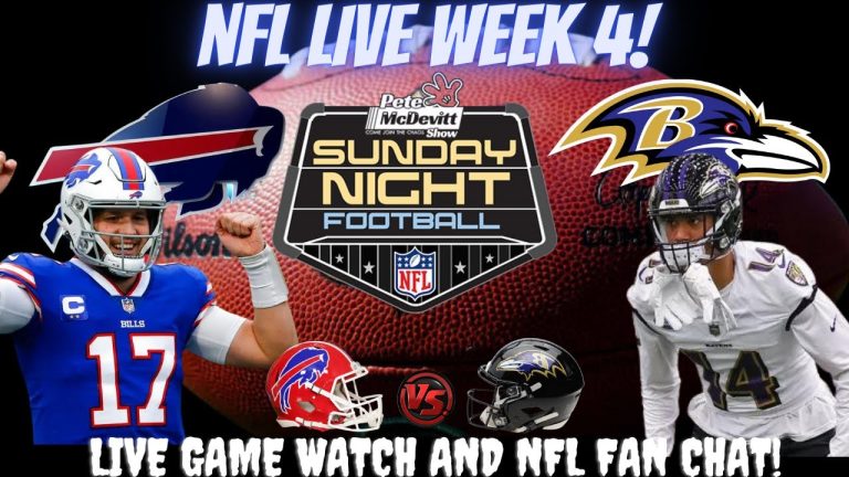 Baltimore Ravens vs Buffalo Bills || Ravens vs Bills: Live NFL Stream & Fan Chat || NFL LIVE