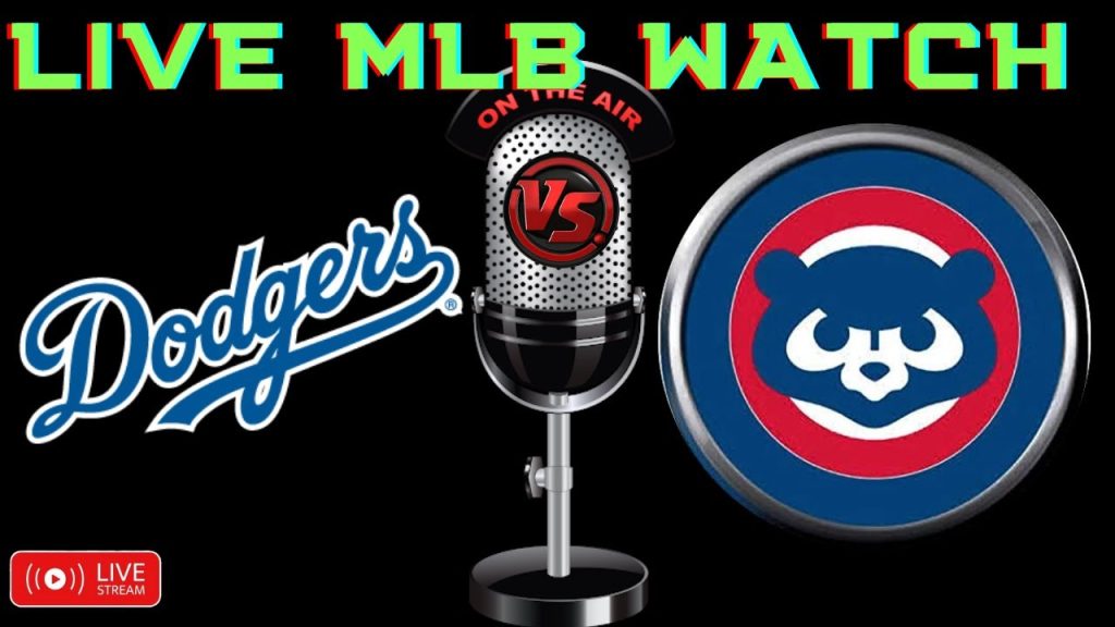 Cubs VS Dodgers 🔴LIVE MLB⚾ Play By Play ⚾Chat Interaction #CHIVSLAD