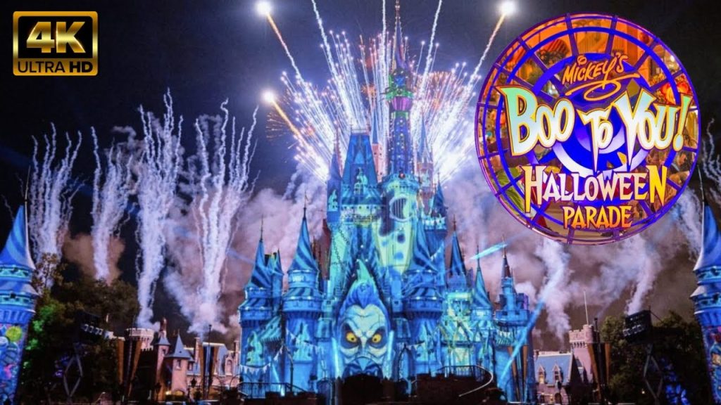 Mickey’s Not-So-Scary Halloween Party Not So Spooky Spectacular Fireworks 4KHD 60fps 1st Night 2022