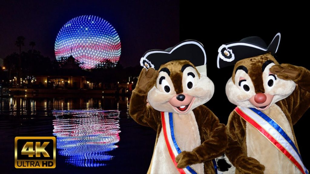 Epcot 4th July 4K 60FPS -TIGHTVIEW Harmonious combined with Heartbeat of America