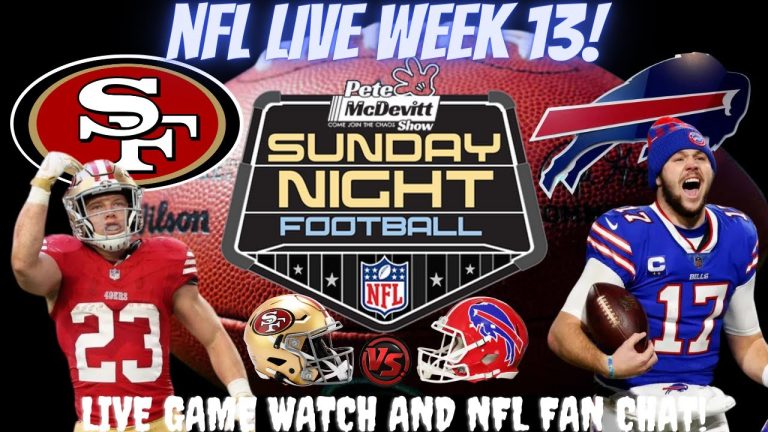 Buffalo Bills vs San Francisco 49ers || Bills vs 49ers || 49ers vs Bills: Live NFL Fan Stream