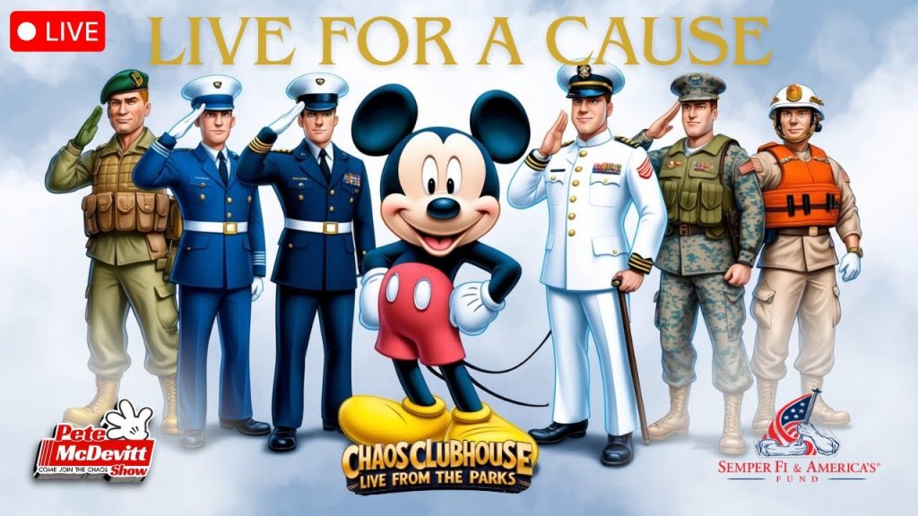 🔴Live: Magic Kingdom – LIVE FOR A CAUSE – Walt Disney World Live Stream