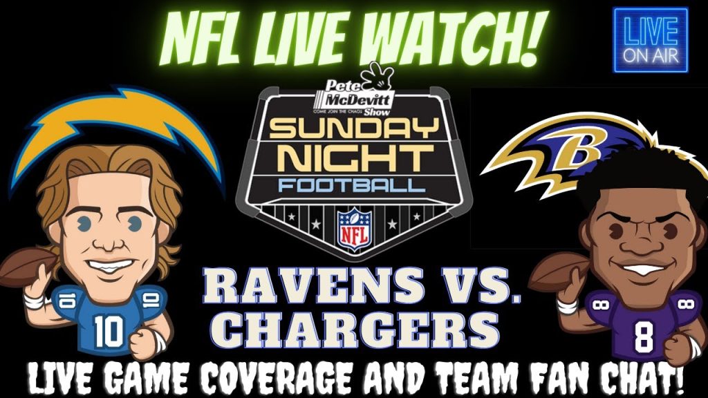 Baltimore Ravens vs Los Angeles Chargers || Ravens vs Chargers  || Chargers vs Ravens:NFL Fan Stream