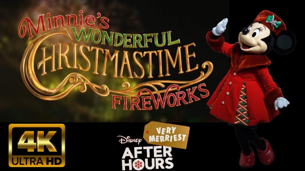 Minnie’s Wonderful Christmastime Fireworks | 4K HD Show |  Magic Kingdom | Walt Disney World
