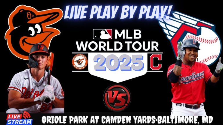 Baltimore Orioles vs Cleveland Guardians ⚾🔥 Live MLB Play-by-play Watch!