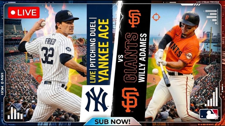 YANKEES vs GIANTS LIVE | MLB Battle in the Bay ⚾🔥 2026 Play-by-Play