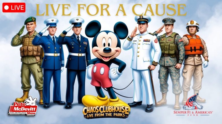 🔴Live: EPCOT- LIVE FOR A CAUSE 2026 – Walt Disney World Live Stream