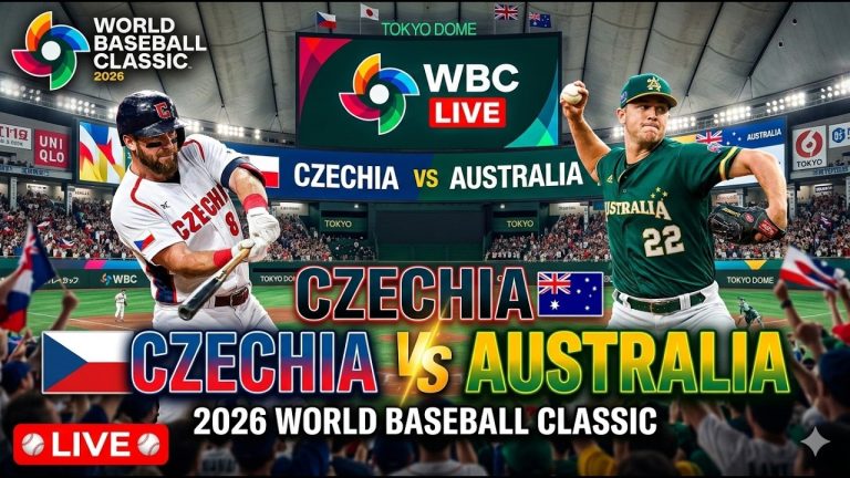 Australia vs. Czech Republic LIVE! 🇦🇺🇨🇿 Must-Win for Pool C!