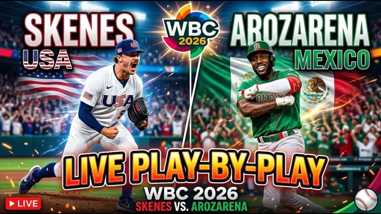 USA vs MEXICO LIVE ⚾ 2026 World Baseball Classic  (Play-by-Play)